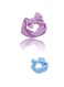 Sweet seven Pet Party Elegance Set - 2 Pcs Elastic Dog Bowknot Hair Bands and Hat Clips for Festive Photos! Dog Costume Accessories for Stylish Celebrations.
