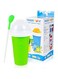 AUTOYSUR Slushy Cup Slushie Cup Maker, Double Layers Slushie Cup, DIY Homemade Squeeze Icy Cup, Fasting Cooling Make And Serve Slushy Cup For Milk Shake, Smoothies, Slushies (Green-400ml)