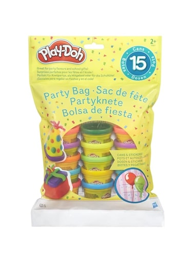 Play-Doh Party Bag, 15 Mini Cans for Kids Party Favors, Classroom Prizes, Toys for 2 Year Olds and Up, Play Doh 1 Ounce Each; Art &amp; Craft Toys For Kids, Great Gift For Boys &amp; Girls