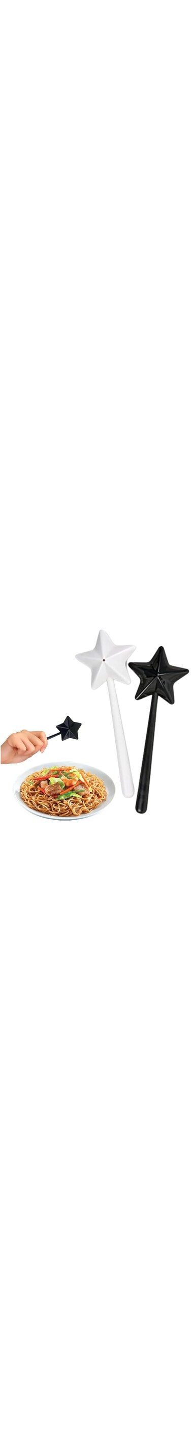 Oasisgalore 2Pcs Salt and Pepper Sprinkler Magic Stick, Star Shaped Salt Spice Dispenser