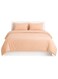 2-Piece Deyarco Single Size Duvet Cover Set cotton_blend Peach