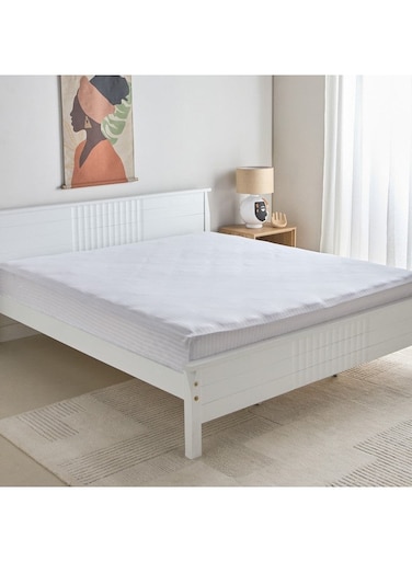 Box Hamilton Satin Stripe King Fitted Sheet 180 x 200 x 36 cm