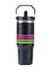 Quencher H2.0 30oz Vacuum Insulated Travel Tumbler &acirc;&euro;&ldquo; Large Capacity Stainless Steel Portable Cup with FlowState Spill-Resistant Lid, Reusable Straw &amp; Built-in Handle &acirc;&euro;&ldquo; Hot &amp; Cold Beverage Thermos for Water, Coffee, Tea, Iced Drinks &acirc;&euro;&ldquo; Leak-Proof, Eco-Friendly Travel Mug for Office, Gym, Car &amp; Outdoor Adventures