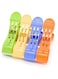 souqoon- Plastic Pegs Clips 13cm Large Clothes Pegs Clothespins Clothes Clip Windproof, Pack of 2, 13cm plastic multi (Set of 8, Multicolor)
