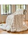 Air-Conditioning Nap Blanket &acirc;&euro;&ldquo; Ultra-Soft Faux Rabbit Fur &amp; Lamb Fleece, Thickened &amp; Cozy for All Seasons   Breathable, Lightweight, and Warm   Perfect for Bed, Sofa, Office, Travel &amp; Pet-Friendly Homes