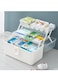 3 Tier Medicine Storage Box Home Medicine Chest First Aid Kit with Portable Handle and Security Lock for Home Outdoor Use