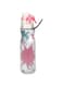 Xspring Spray Water Bottle Kids, 590ml Leakproof Spray Cooling Bottle, Kids Cool Misting Water Bottles with Three-Layer Heat Insulation, Safe Misting Water Bottle for Cycling, School