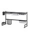 Dish Drying Rack Black 86.5x34x12cm