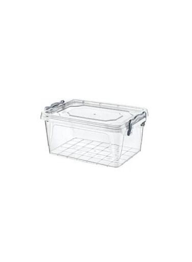 Life Rectangle Storage Box Transparent 6 Liters