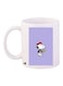 Snoopy Dog Printed Coffee Mug White/Purple/Red