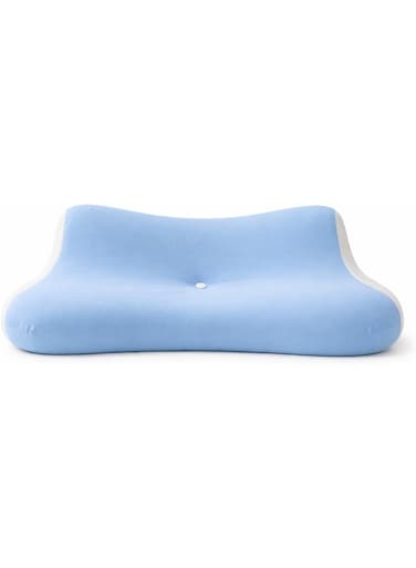 Multi-Function Memory Foam Pillow 40&Atilde;&mdash;60&Atilde;&mdash;23cm Lying Sleep Neck Support for Stomach Sleepers, Prone Support for Mobile Use &amp; Reading, Head Elevation Pillow with Cooling Washable Cover Sky Blue