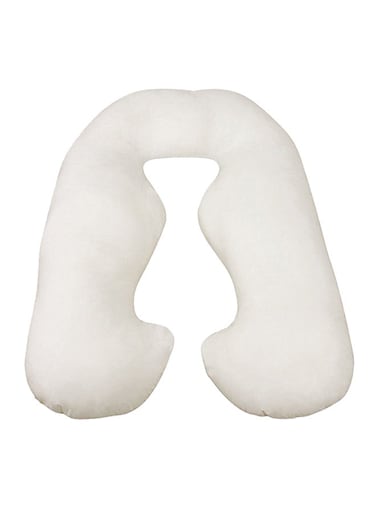 Maternity Pillow Cotton White 120x80cm