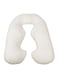 Maternity Pillow Cotton White 120x80cm
