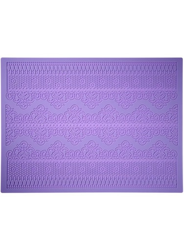 MengH-SHOP Silicone Cake Lace Mould Embossing Fondant Mould Decorating Tool for Cake Cupcake Mousse Bread