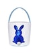 Easter Basket Bags, Easter Decoration Basket Easter Gift Basket Kids Easter Basket Bunny Tote Bag Bunny Tote Bag Gift Basket Candy Basket for Easter Eggs,Toys, Candy,Gifts (Blue paillette)