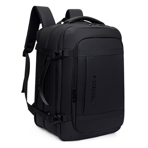 STARGOLD 18&quot; Backpack WWith Front Pocket, USB Charging Port, Expandable Design, Side Mesh Pocket And Four Buckles For Travel, Business And Daily Use