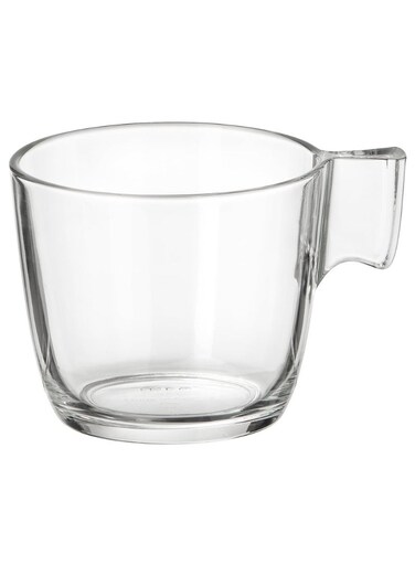 Stelna Mug, Clear Glass, 23 cl, Durable &amp; Versatile