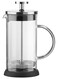 French Press Coffee and Tea Maker, Press Glass Borosilicate Glass Coffee Press, Stainless Steel Filter, Durable and Heat Resistant(600 ml)