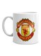 United Printed Coffee Mug White/Red/Yellow