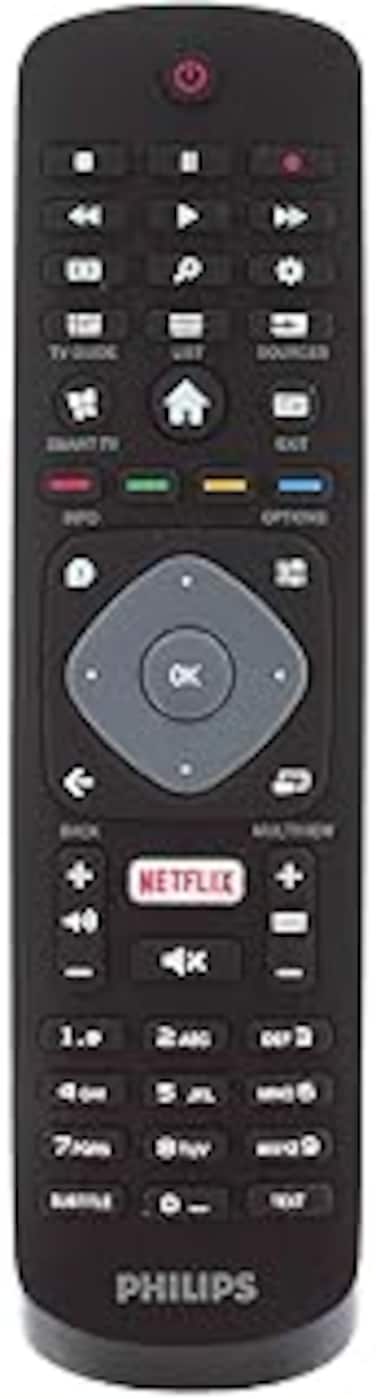 121AV Original Replacement TV Remote Control Compatible for Philips 43PUS6523/12 32PFS5803/12 32PHT4503/05 65PUS6703/12 65PUS6503/12 55PUS6703/12 55PUS6503/12 Ultra Slim 4K Smart UHD LED