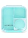 Eazy Kids 3/4/5 Compartment Convertible 1250ml Bento Lunch Box with 150ml Gravy Bowl - Green