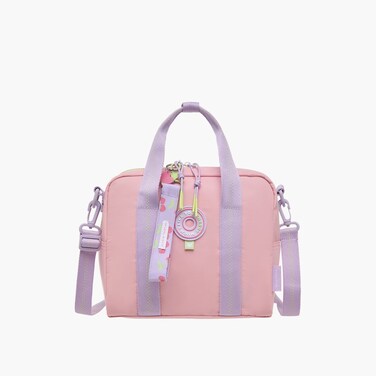 Lunch/Cooler - Bagcherry Always Together-1 Compartment (Nylon) Pink &amp; Lilac \ 25X21X14