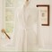 MAXQON Bathrobe (Unisex) - Luxurious Cotton Waffle With Terry Inside Double Layer Highly Absorbent Super Soft Bathrobes For Women &amp; Men- Adult Size, Color White