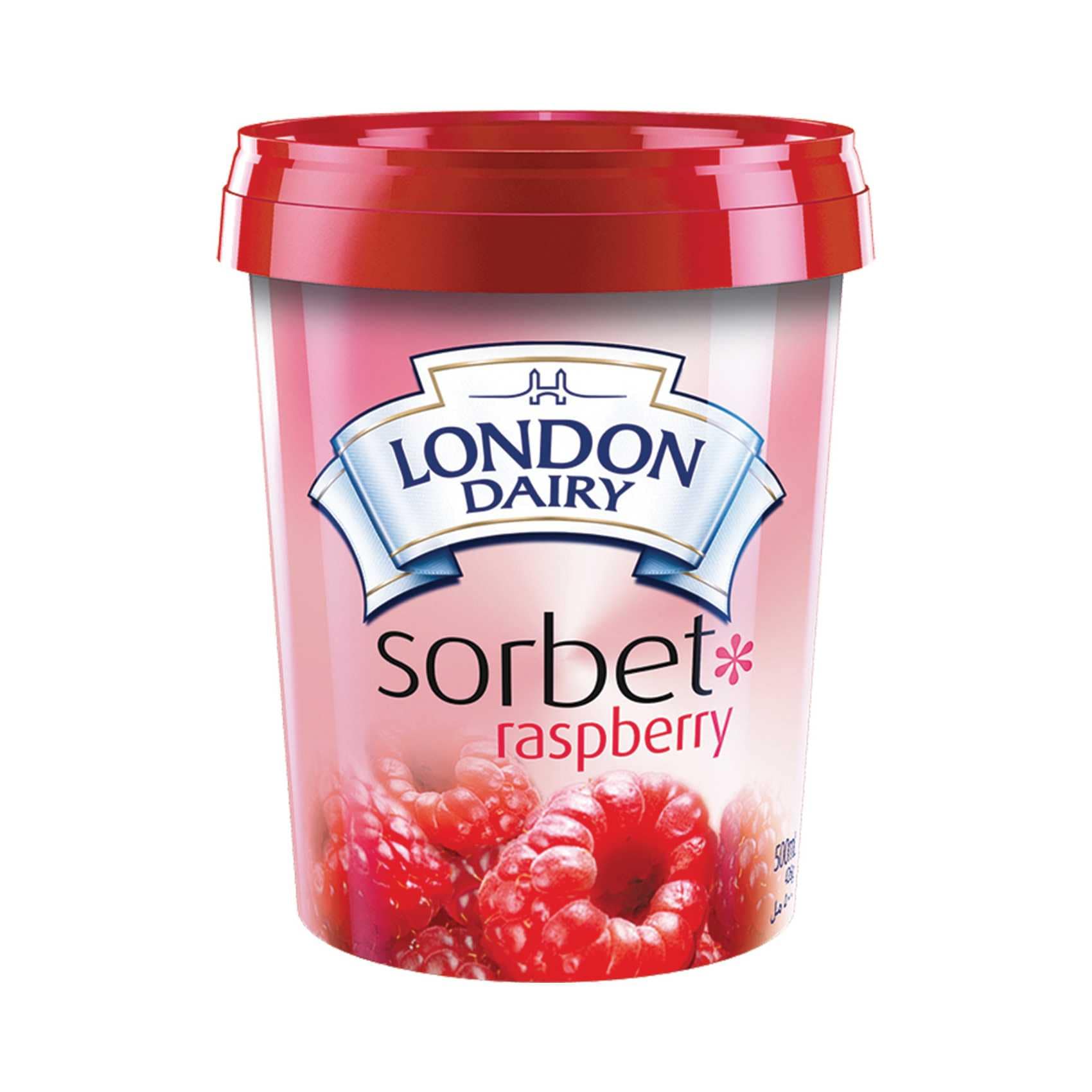 London Dairy Raspberry Buy London Dairy Raspberry Flavoured Sorbet Ice Cream, 500ml Online ...