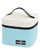 LAROKO Lunch Bag for Women Men, Insulated Reusable Lunch Tote, Big Capacity Leakproof Lunch Tote Bags for Work Office Picnic or Travel (Light Blue)