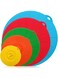 ELECDON Silicone Suction Lids, 5 Sizes Colorful Food Cover, Reusable Suction Seal Heat Resistant Microwave Lids for Cups, Bowls, Plate, Pots, Pans, Skillets, Stove Top, Oven, Fridge, BPA Free