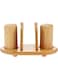 Harmony napkin holder with salt &amp; pepper shaker set 19.5x12.7x11cm y-807
