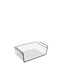 Hanging Under Shelf Storage Basket, Small Wire Basket Space Saving Organizer for Kitchen Office Bathroom Cupboard Pantry Cabinet Bookshelf, Black