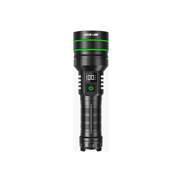 Hyper Ray Pro 3000LM Rechargeable Long-Range Flashlight with Digital Display