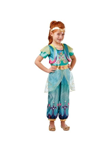 Rubie's Official Shimmer and Shine Deluxe Childs Costume for 5-6 Years, Medium