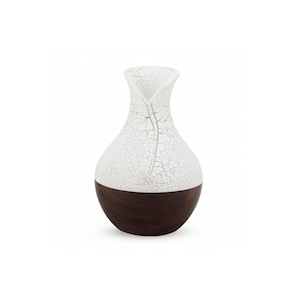 Vase Shape USB Humidifier 130ML Air Diffuser with Auto Shut Off and Quiet Mist Technology