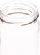 Akdc Glass Bottle W/Blk Lid L(6Cm) Xw(6Cm) Xh(8Cm) Transparent