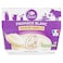 Carrefour Classic Vanilla Flavoured Fromage Blanc 0% Fat, 100g, Pack of 8