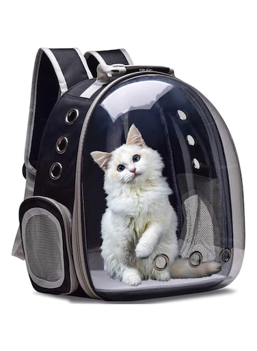MDINC Transparent Cat Dog Pet Bag Pet Travel Shoulder Backpack for Small Cats Dogs, Outdoor Hiking Travel Case Carrier for Pets