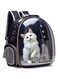 MDINC Transparent Cat Dog Pet Bag Pet Travel Shoulder Backpack for Small Cats Dogs, Outdoor Hiking Travel Case Carrier for Pets