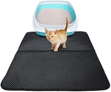 Cat Litter Pad EVA Falling Sand Folding Mat Pet Nest Cushion Cage Cat &amp; Dog Mat Waterproof Cat Litter Prevention