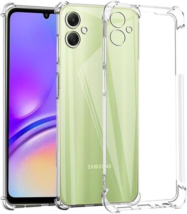 Samsung Galaxy A07 5G Case, for Samsung A07 Phone Case Clear, Reinforced Corners Scratch Resistant TPU Rubber Soft Silicone Protective Crystal Clear Cover for Samsung Galaxy A07 2025