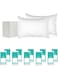 Disposable Pillow Case Covers,White Pillowfor Hotels Single Use Pillowcase,Non Woven Pillow Covers,Disposable Portable Bedding for Travel,Disposable Home Bedding Supplies(10 Pcs)