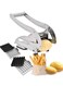 &eth;&Yuml;&Yuml; Stainless Steel Potato Chipper &amp; French Fries Cutter &acirc;&euro;&ldquo; Durable Potato Slicer for Perfectly Cut Fries and Veggies &acirc;&euro;&ldquo; Heavy-Duty Kitchen Tool for Easy &amp; Fast Potato Cutting