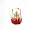 1300ml Glass Teapot with Gold Infuser &amp; Handle, Heat-Resistant Clear Tea Maker with Mesh Filter

