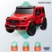 Lovely Baby Mercedes-Benz Powered Riding Jeep for Kids LB G63DLX, Car w/ Remote-Control Best Gift 1-6 Yrs - Red