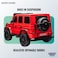 Lovely Baby Mercedes-Benz Powered Riding Jeep for Kids LB G63DLX, Car w/ Remote-Control Best Gift 1-6 Yrs - Red