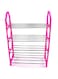 5-Layer Shoe Rack Stackable Storage Shelf for Shoes, Boots, Slippers Space-Saving Organizer for Closet Entryway or Bedroom Durable Metal Frame Easy Assembly Multi-Purpose Shoe Organizer