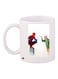 Printed Ceramic Coffee Mug Multicolour