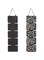 Goodern Hanging Brooch Organizer,Earrings Enamel Lapel Pin Display Pages With 5 Loose-Leaf Board Pieces,Removable Badge Collection Display Storage Holder Panels For Wall,Earrings Display Case