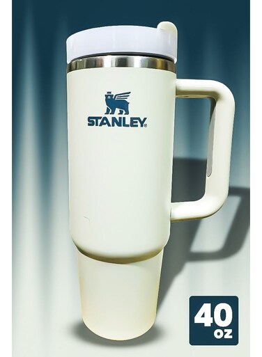 40oz Tumbler Stainless Steel Travel Mug with Reusable Straw BPA Free Sustainable and Dishwasher Safe Designed with Leakproof FlowState Lid and Double Wall Vacuum Insulation to Keep Drinks Hot for 16 Hours and Cold for 24 Hours Slim Base Fits in Most Car Cup Holders with Strong Ergonomic Handle for Travel Office or Outdoor Use